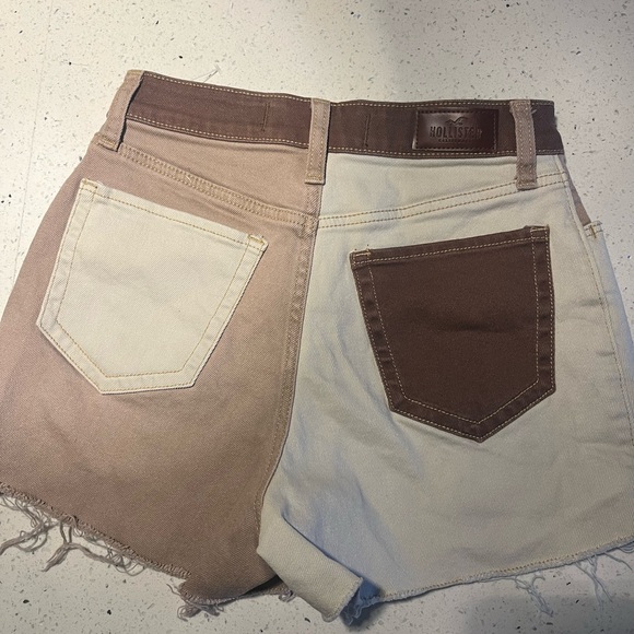 Hollister Shorts- brown color block - Picture 3 of 6